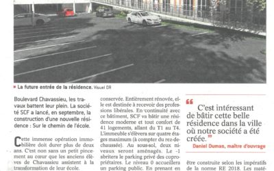 Sur Le Chemin De L’Ecole – Article de presse LE PROGRES du Mardi 13 Mars 2018
